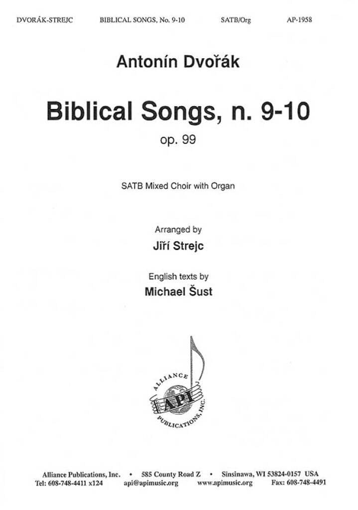 Biblical Songs, No. 9-10